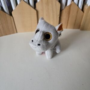 Ty Mcdonalds Teenie Beenies Plush Spike Rhino Toy Stuffed Animal Glitter Eyes